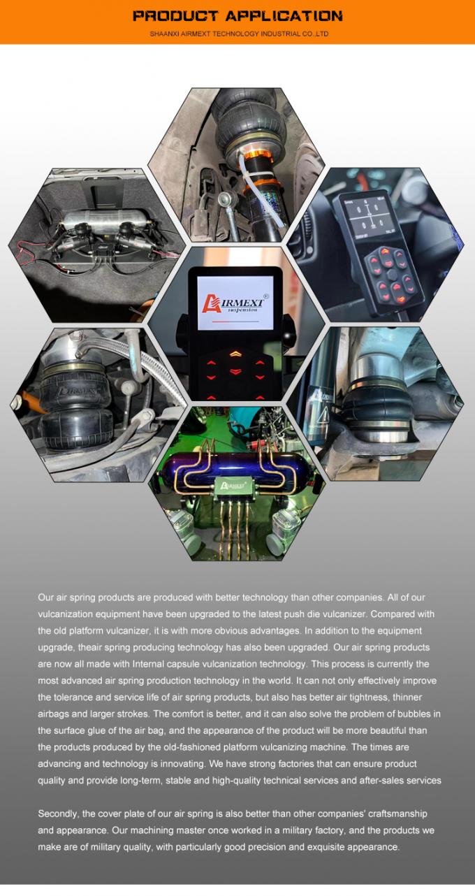 TOYOTA CROWN S210 (2012~) / 自動車部品 新型エアストラット/エアサスペンションコイルオーバー/エアスプリング組 AIRMEXT Brand013 16