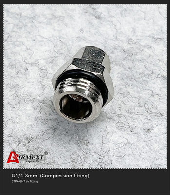 Straight Stainless Steel Quick Connect Air Fittings G1/4-8mm